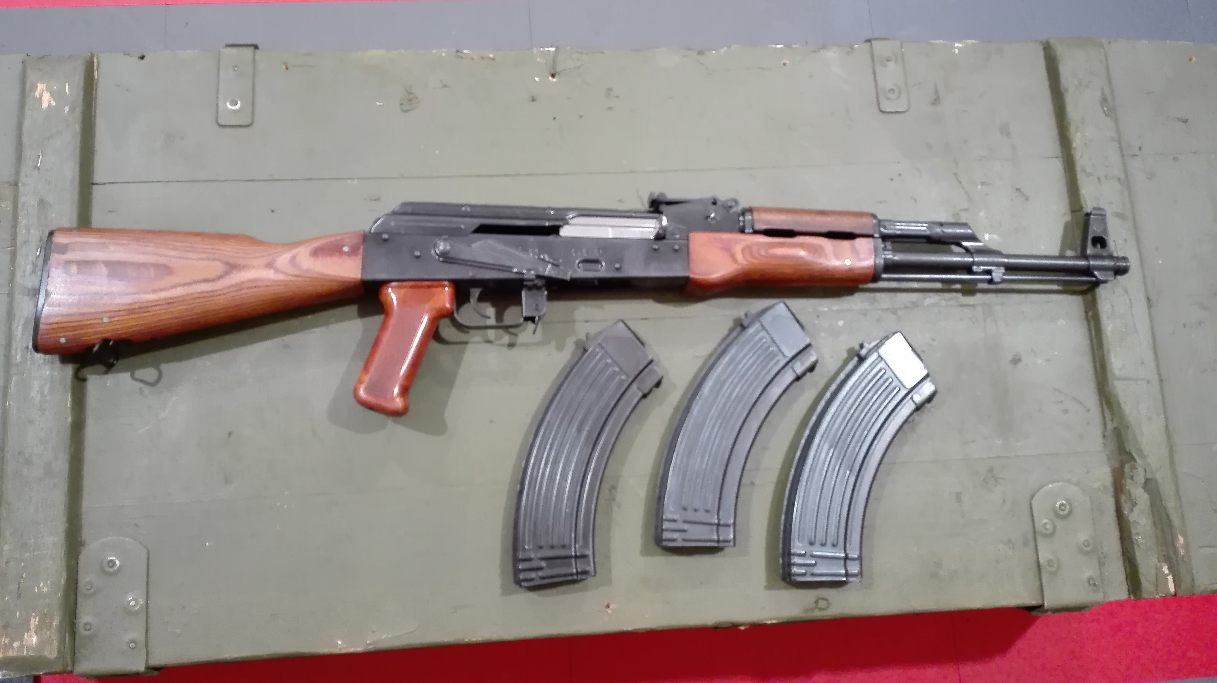 Karabinek AKMŁ z NSP 2 produkcja Łucznik Polska 7,62x39 mm